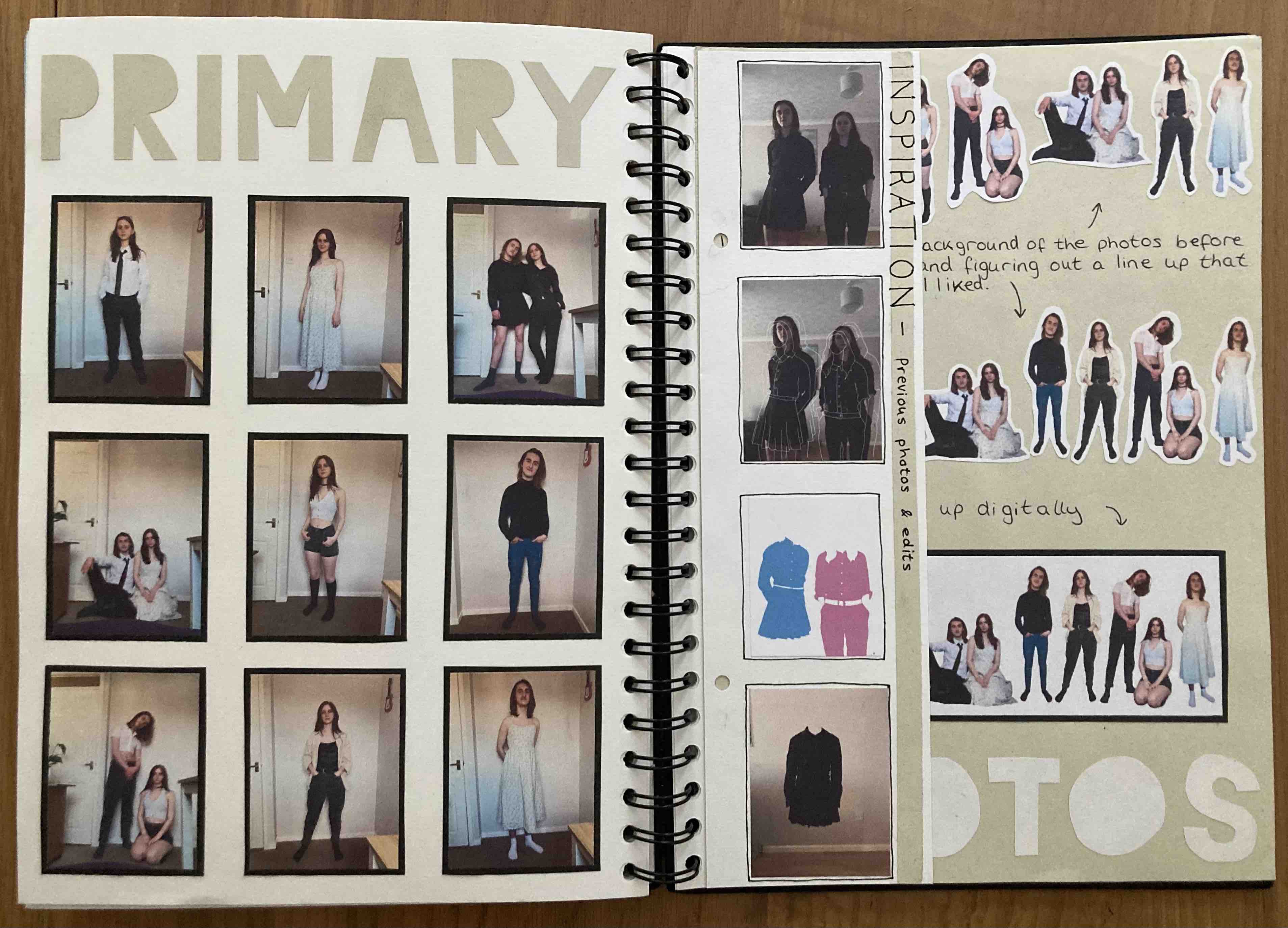 Gender Project Sketchbook